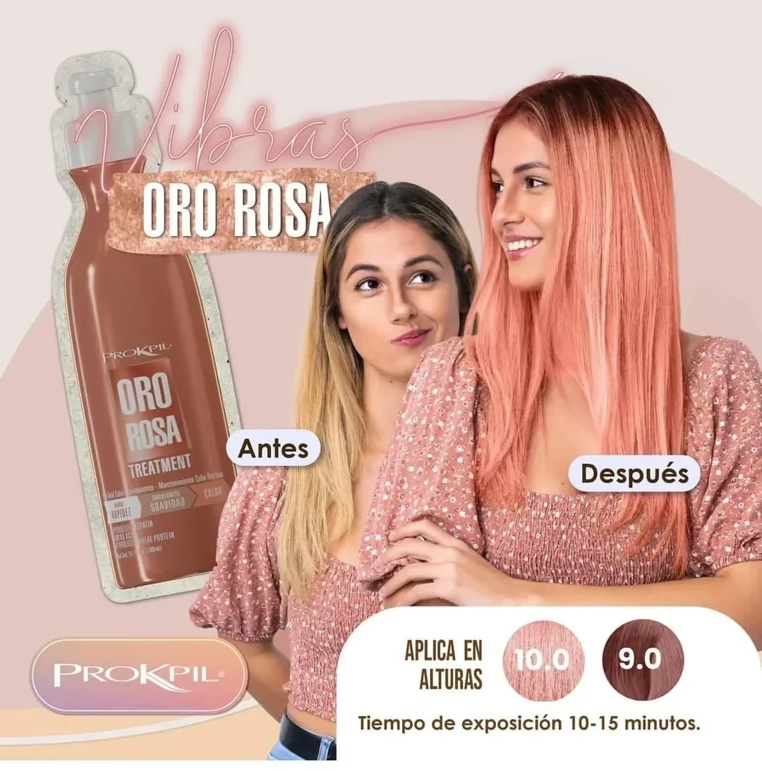 prokpil tratamiento color x300 ml oro rosa