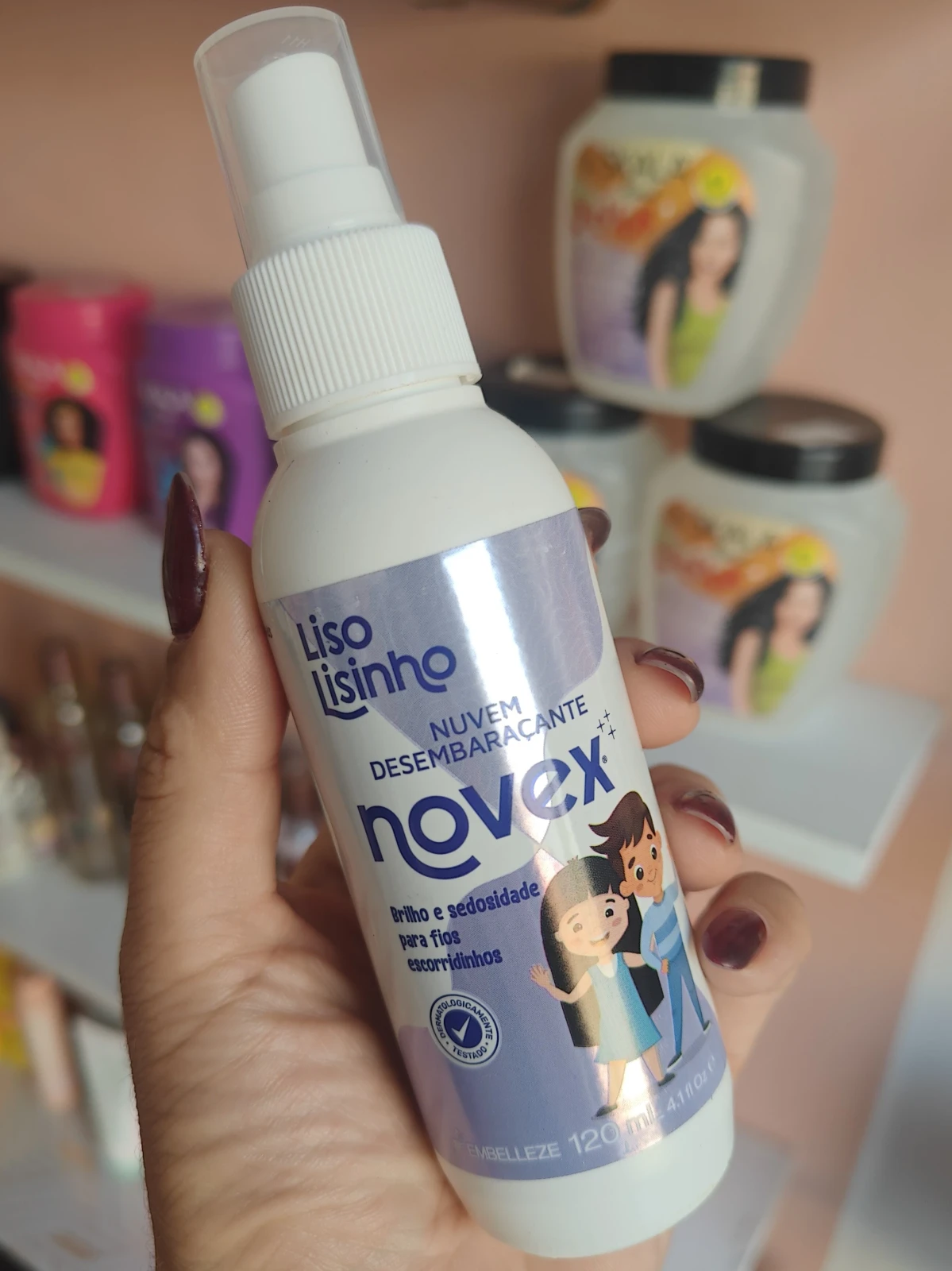 Spray desenredante liso lisinho  2