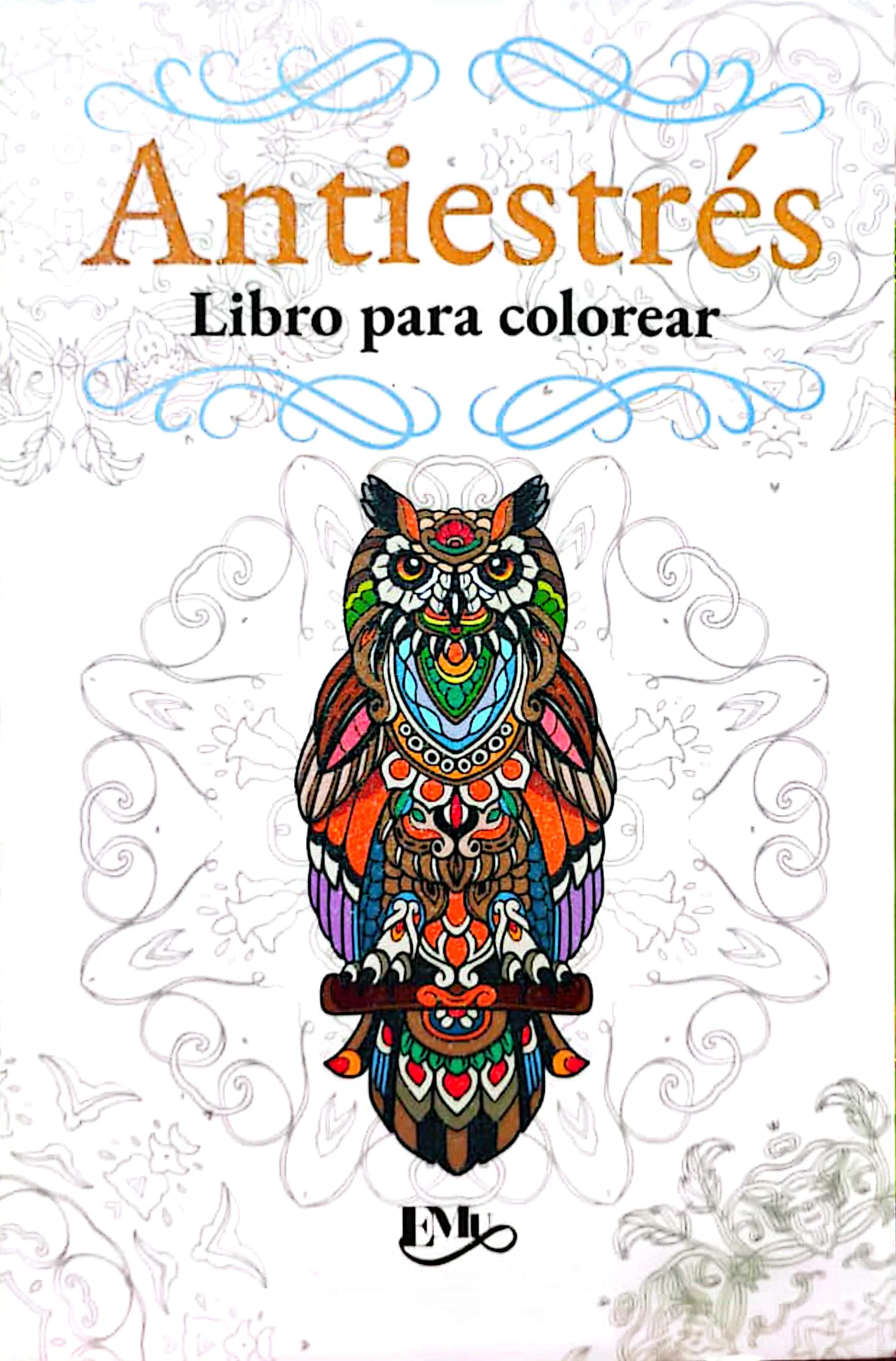 ANTIESTRES LIBRO PARA COLOREAR 