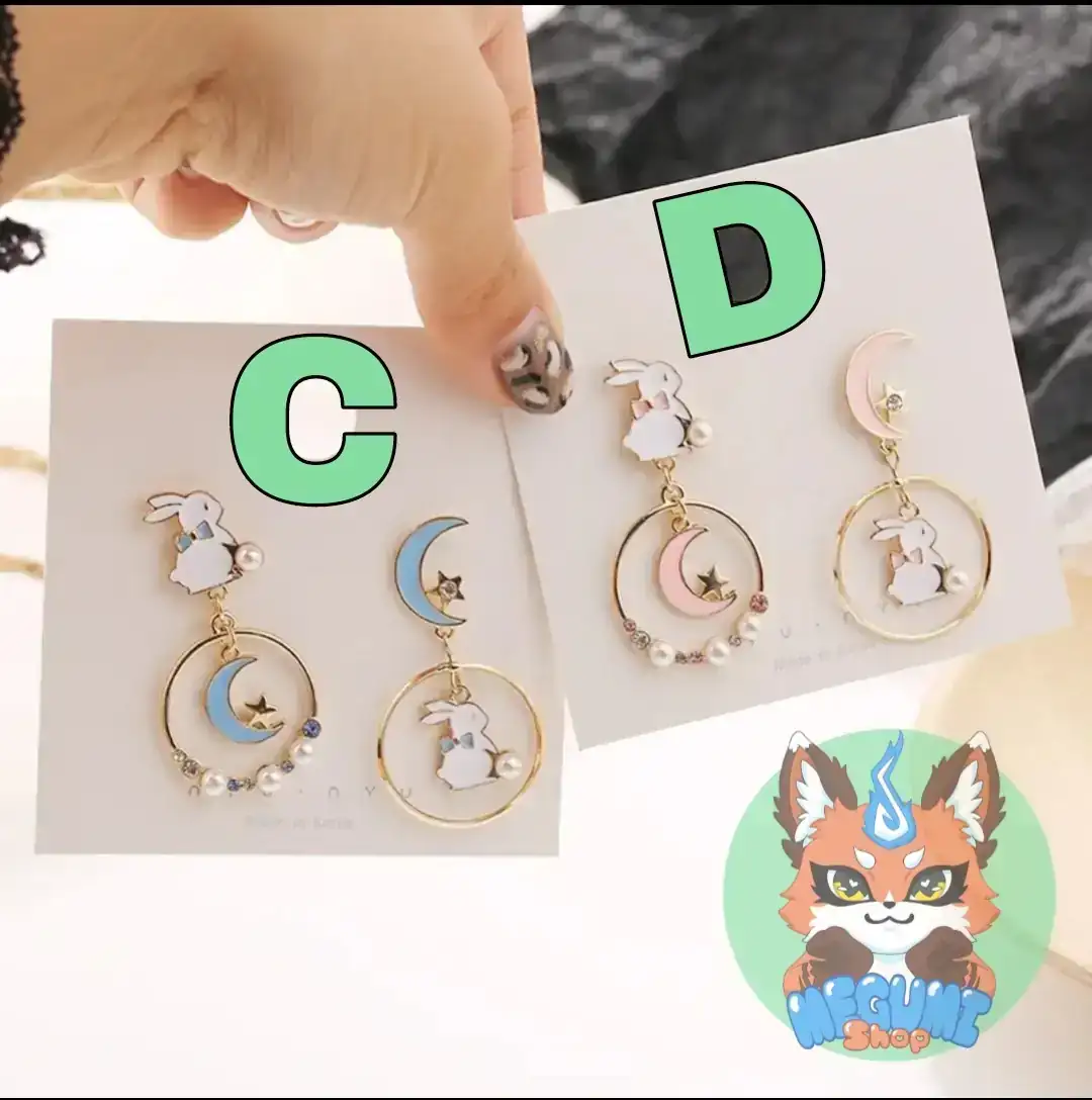 Aretes de estilo asiático 3