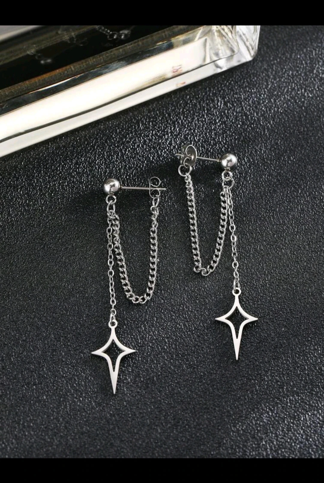 Pendientes colgantes diseño de estrella 💫 4