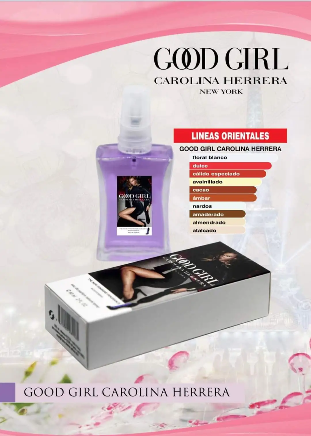 Promoción 3 Perfumes de 60 ML