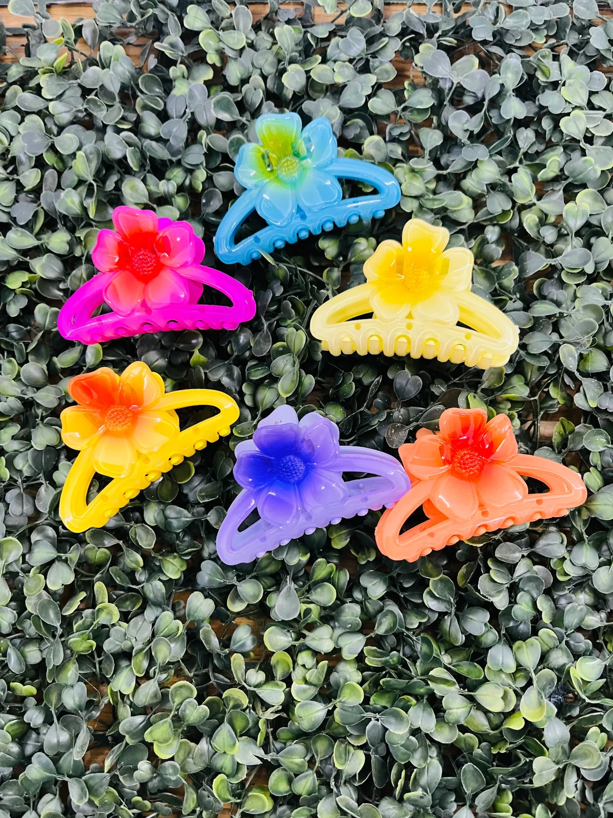 Pinza flor mediana docena 2