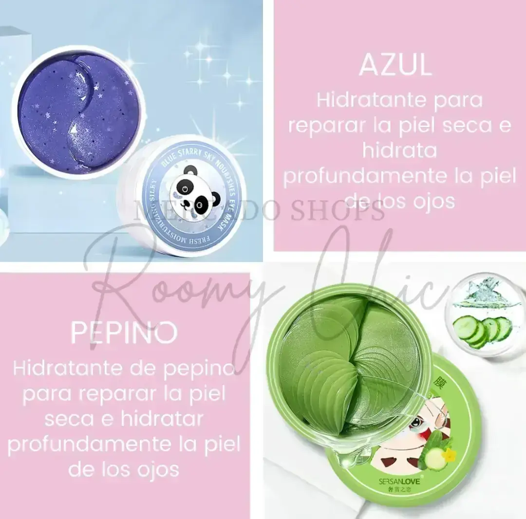Parche para ojos colageno 10