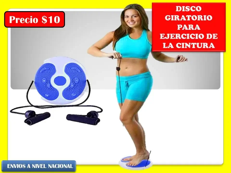 Disco para hacer ejercicio para cintura 