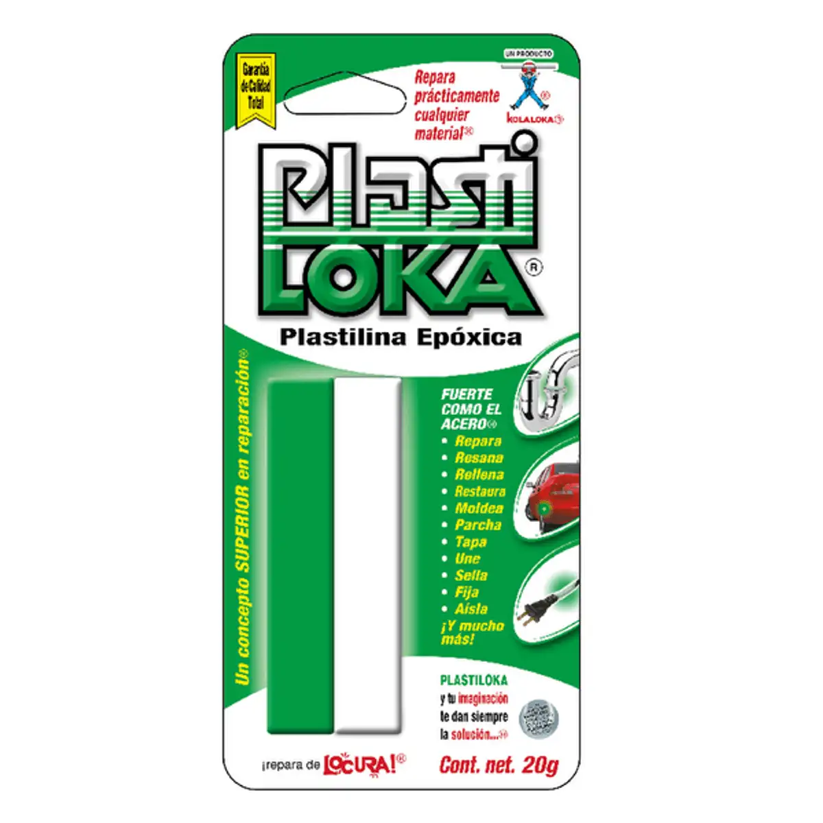 plasti loka plastilina epóxica 20 g