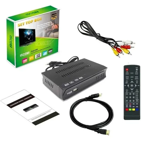 Decodificador TDT HD FTA ISDB-T Receptor Digital | Electrónica Joma
