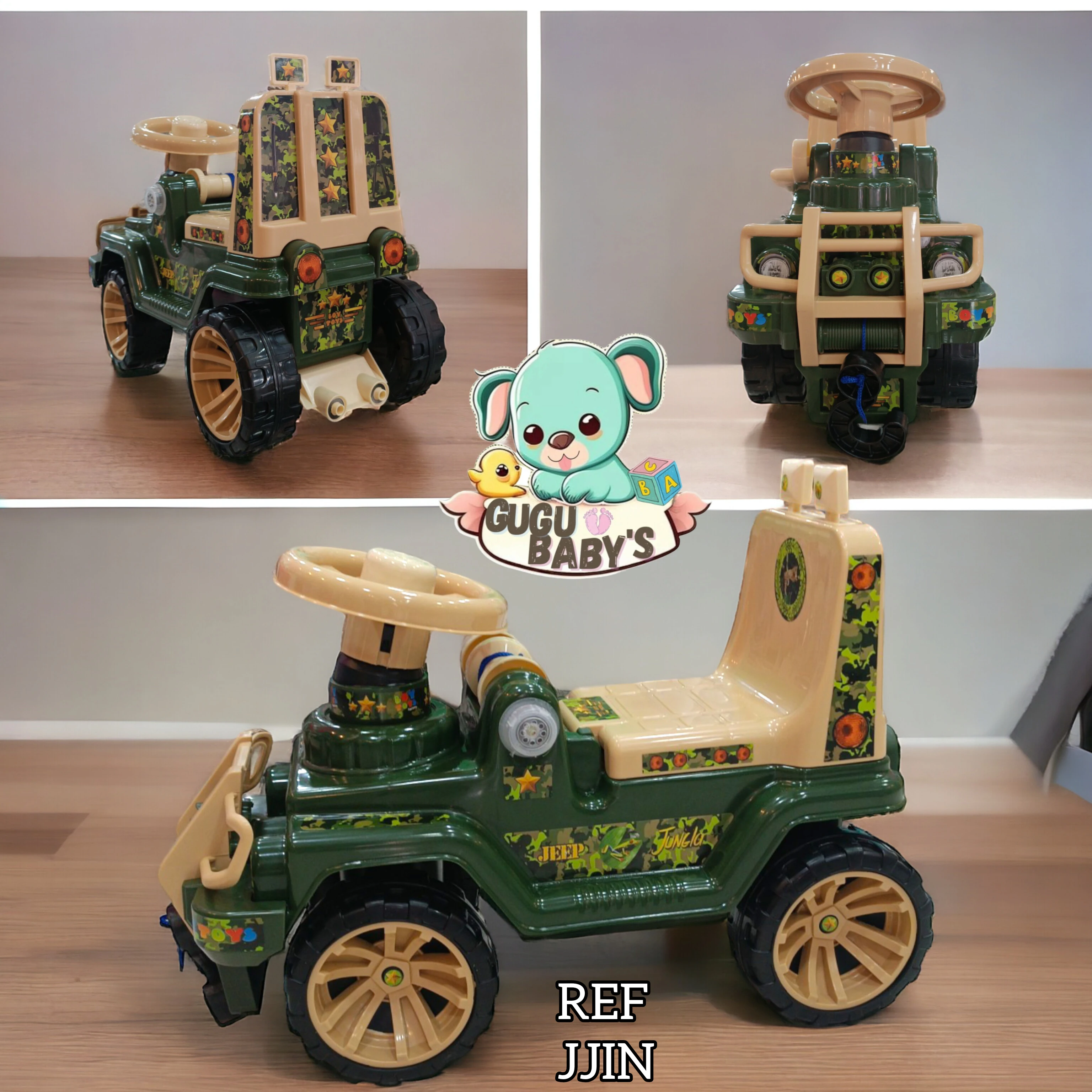 CARRO MONTABLE JUNGLA 