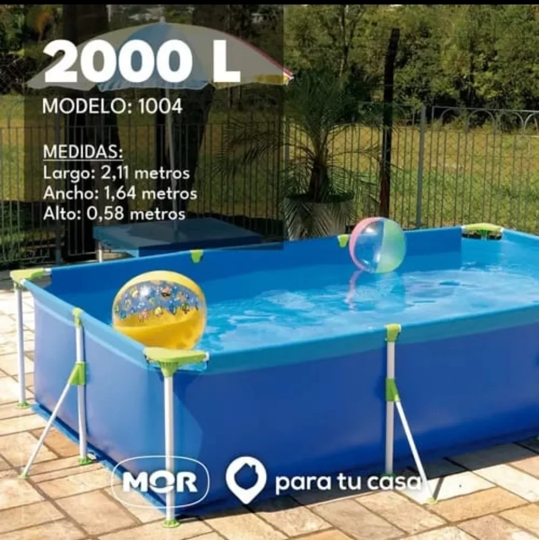 PILETA DE LONA MOR 2000L