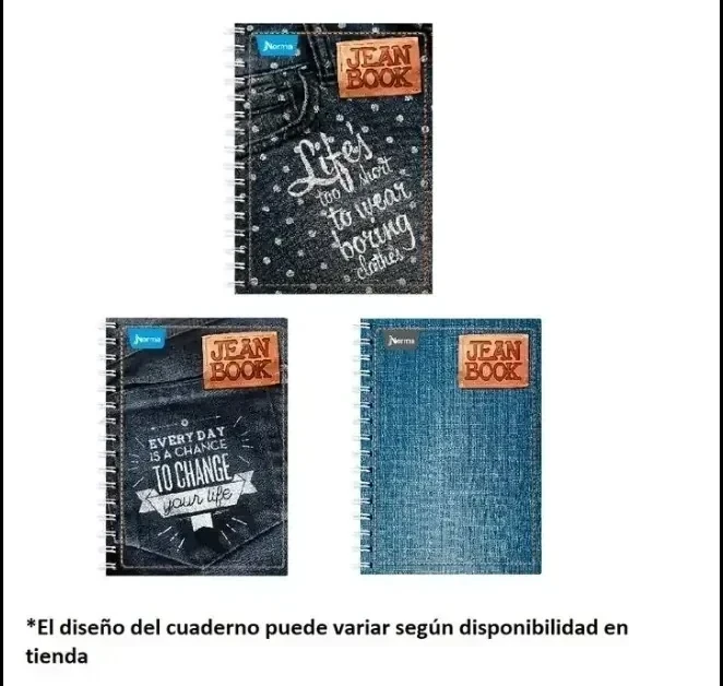 Cuaderno francés c7 jeanbook 100 hojas espiral   4