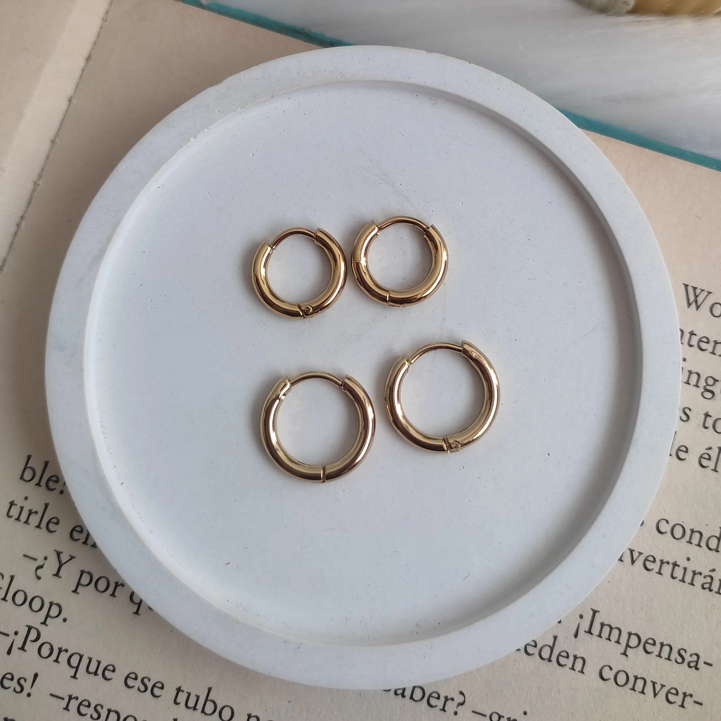 SET X2 HOOPS CLIP LISOS 2