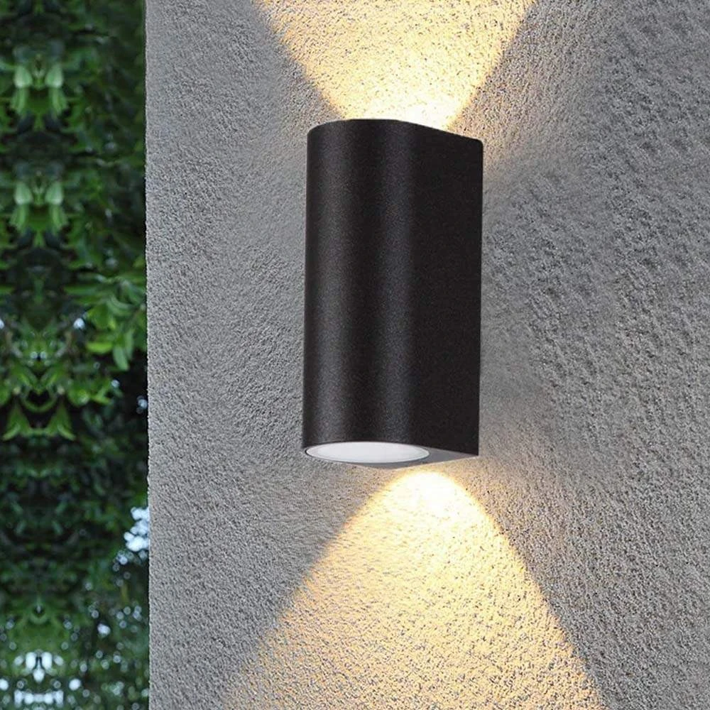 APLIQUE NEGRO CILINDRO 2L GU10 IP65 3