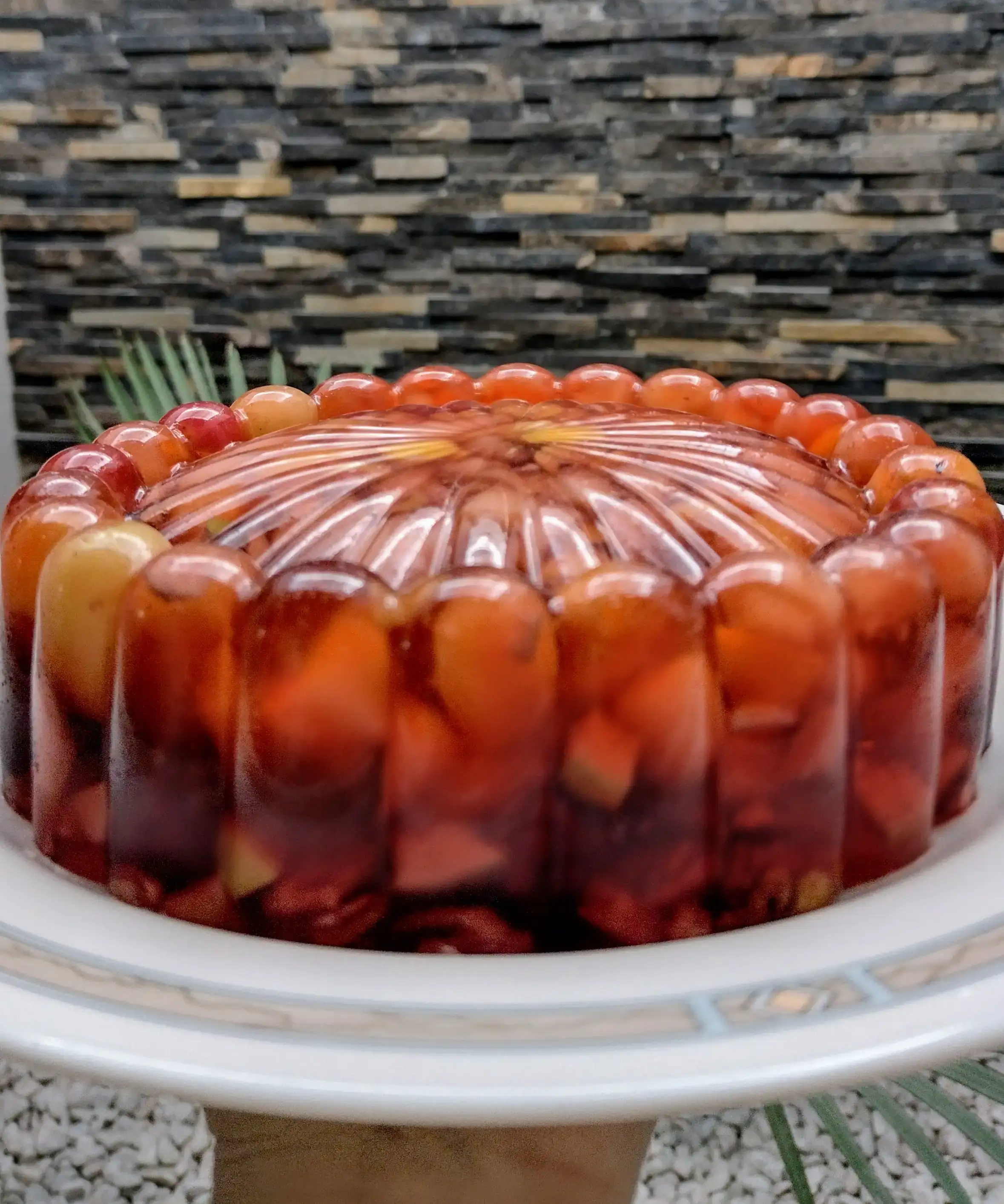 Gelatina de frutas  mediana