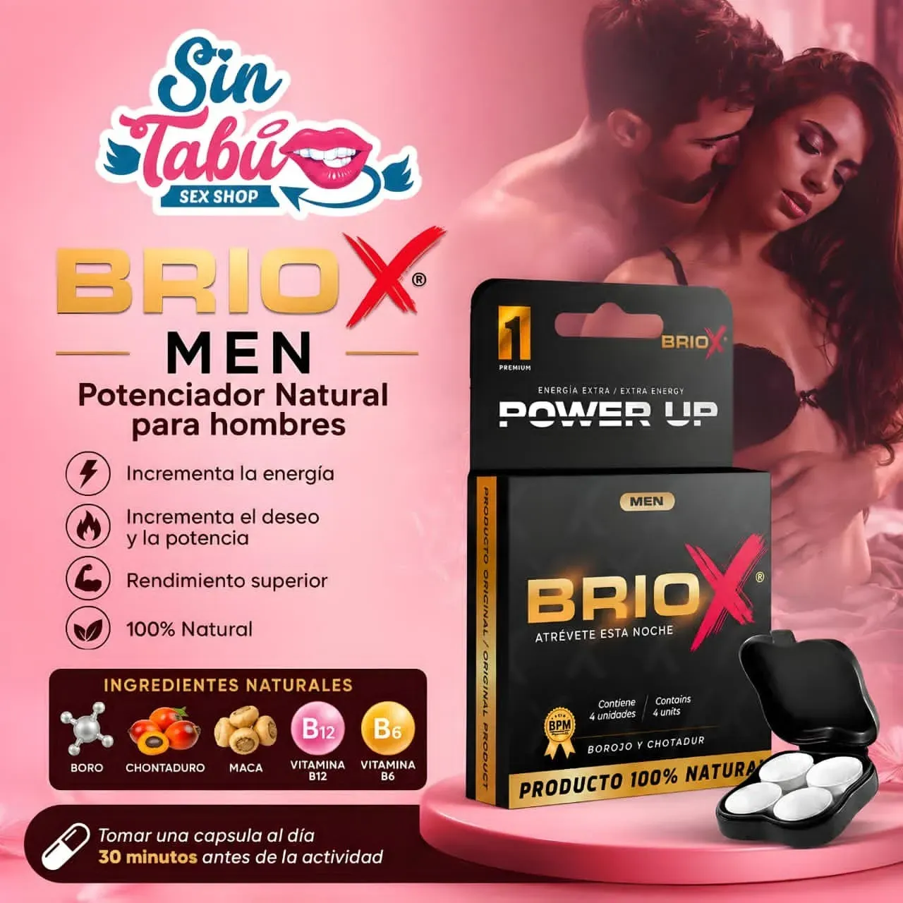 BRIOXMEN POTENCIADOR MASCULINO