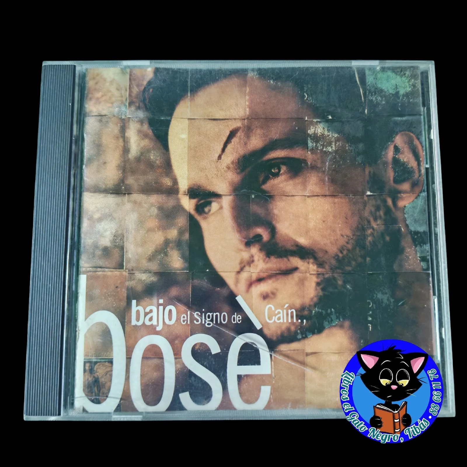 CD Miguel Bosé Bajo el Signo de Caín Usado
