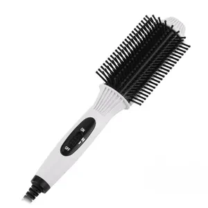 Dinax Cepillo Alisador Eléctrico Para Cabello 30w 2 Temperaturas Blanco Dinax 