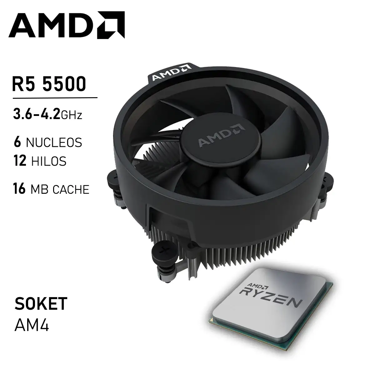 RYZEN 5 5500 2