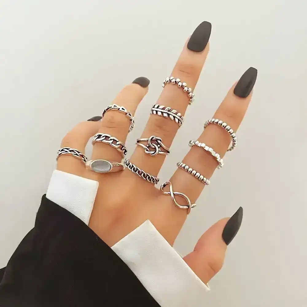 Set x12 Anillos Marlen REF: D04