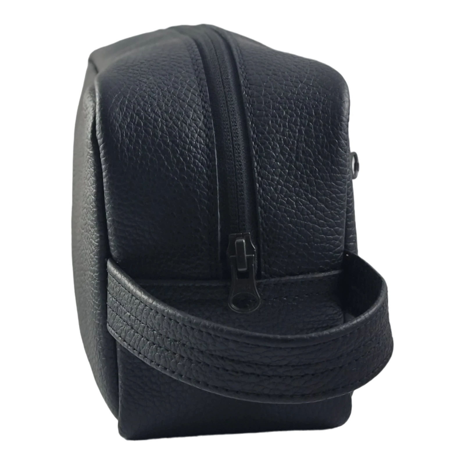 Neceser Bolso de Mano de Piel Negra  3