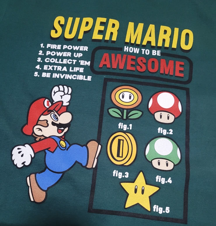 Mario Bros (S-M-L-XL) 2