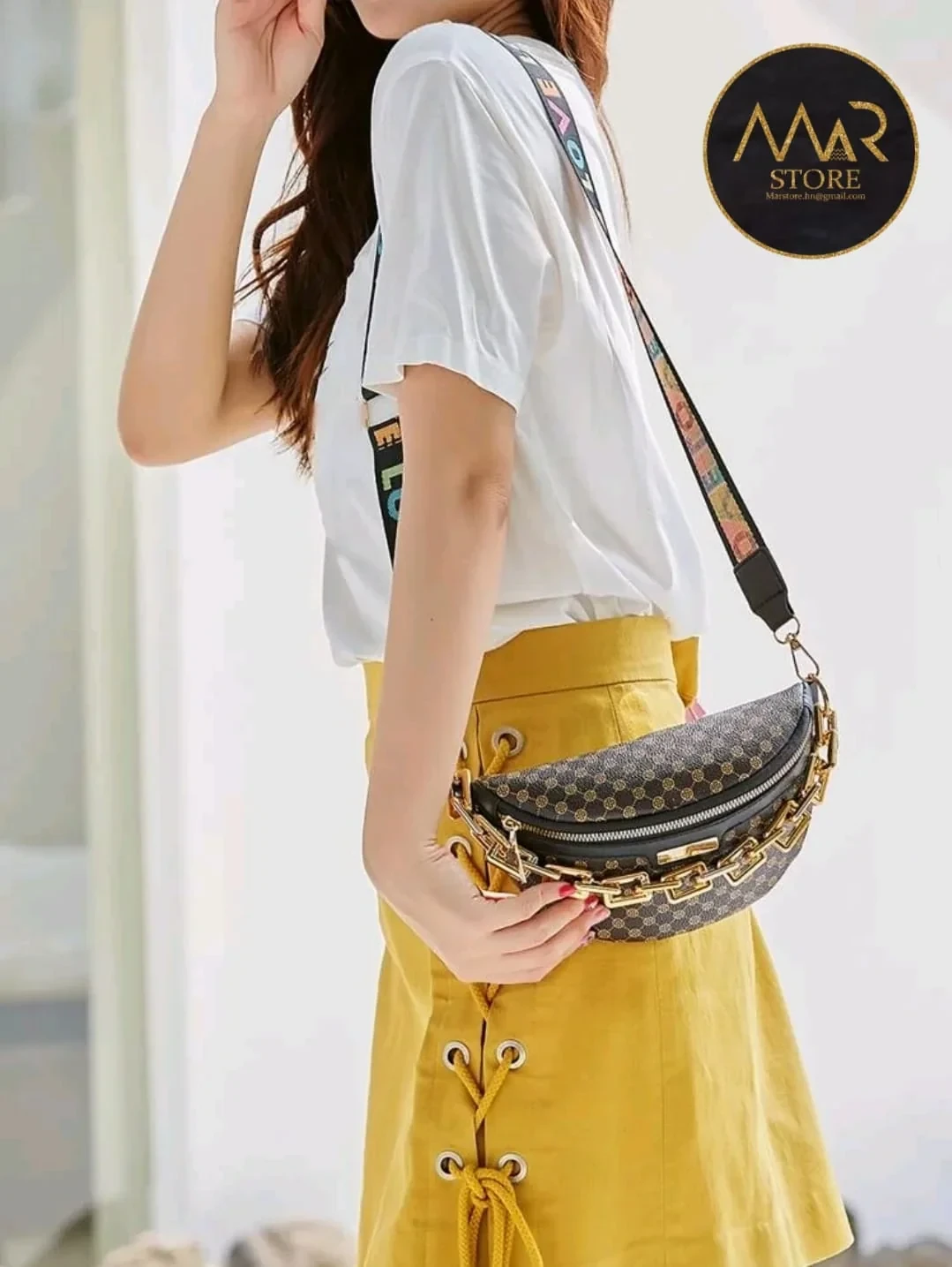 Bolso de cintura tipo riñonera 