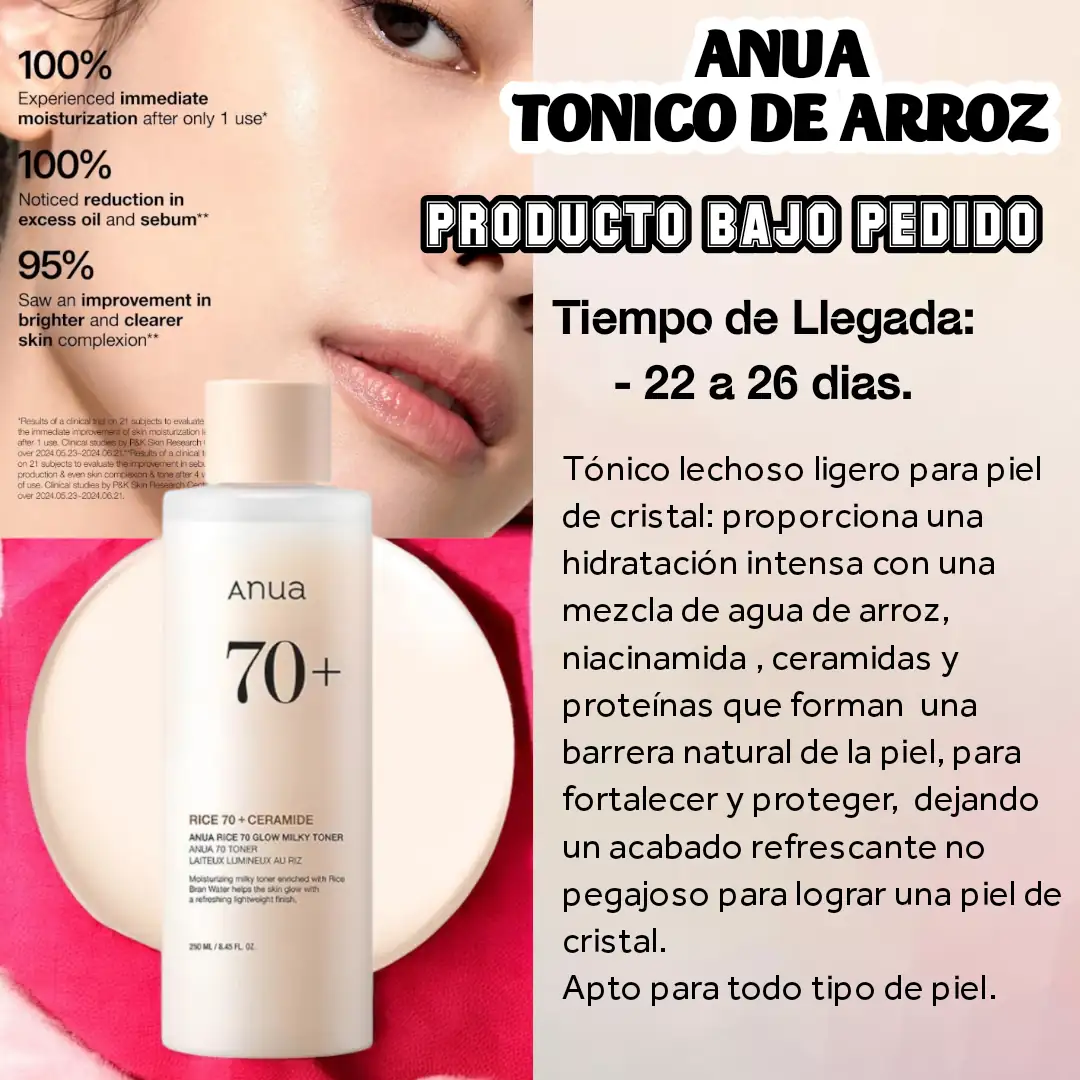 ANUA TONICO DE ARROZ