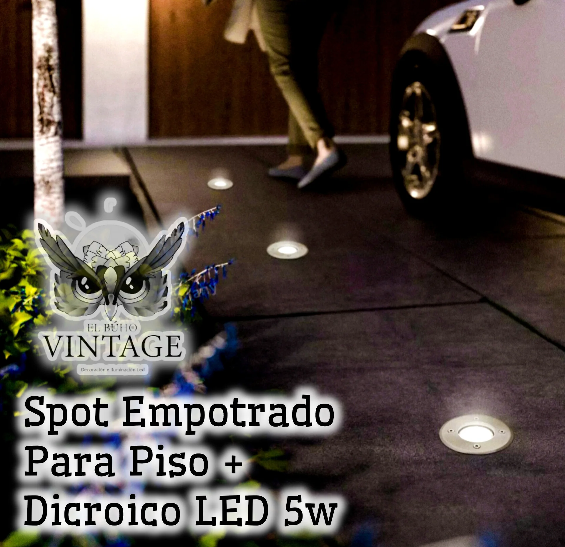 Spot Empotrado de Piso