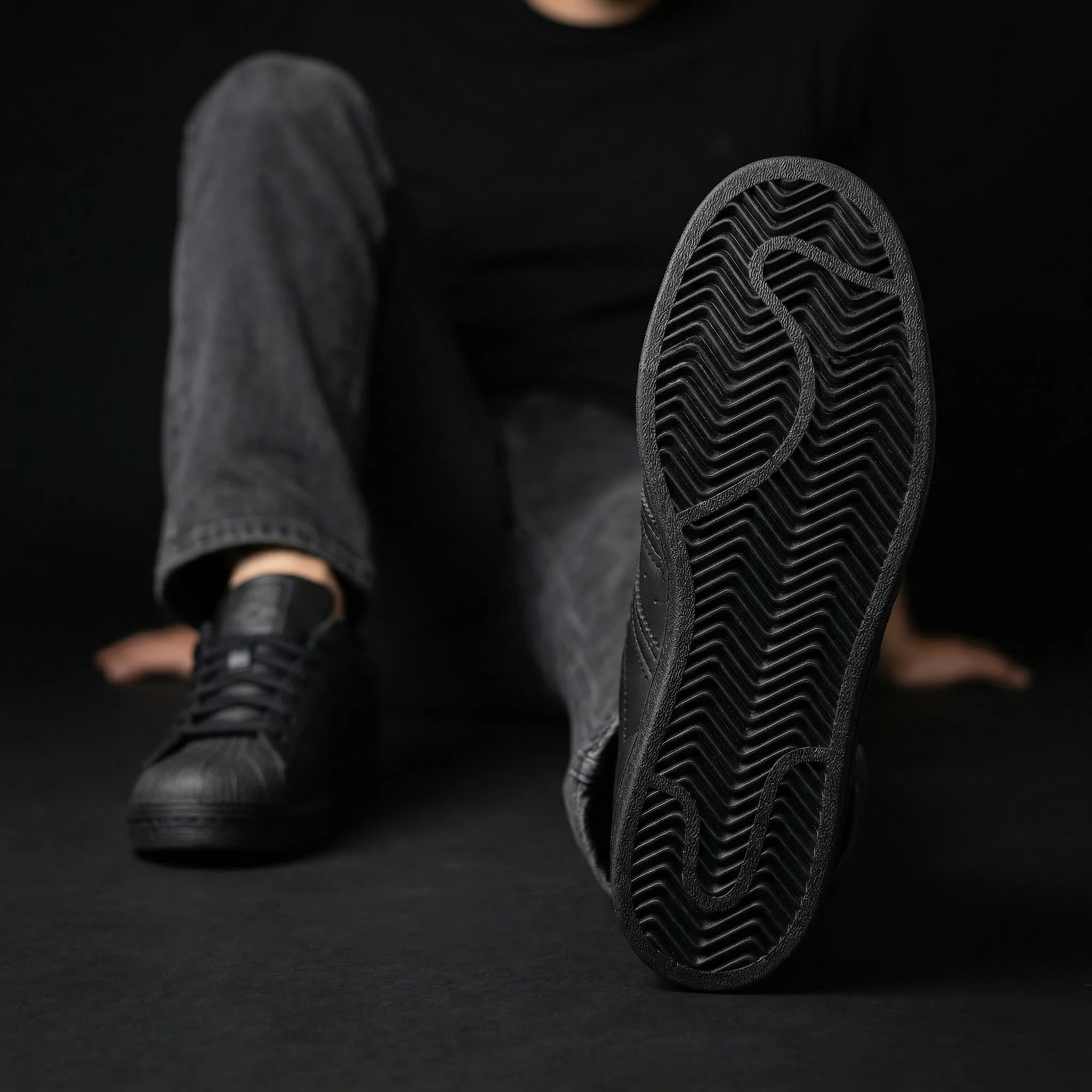 TENIS ADIDAS SUPERSTAR NEGRO 5