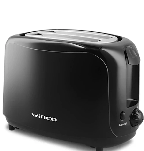 TOSTADORA ELECTRICA WINCO NEGRA 