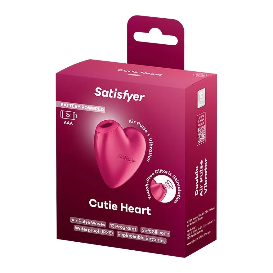Satisfyer Succionador Cutie Heart - Funciona con pilas 2