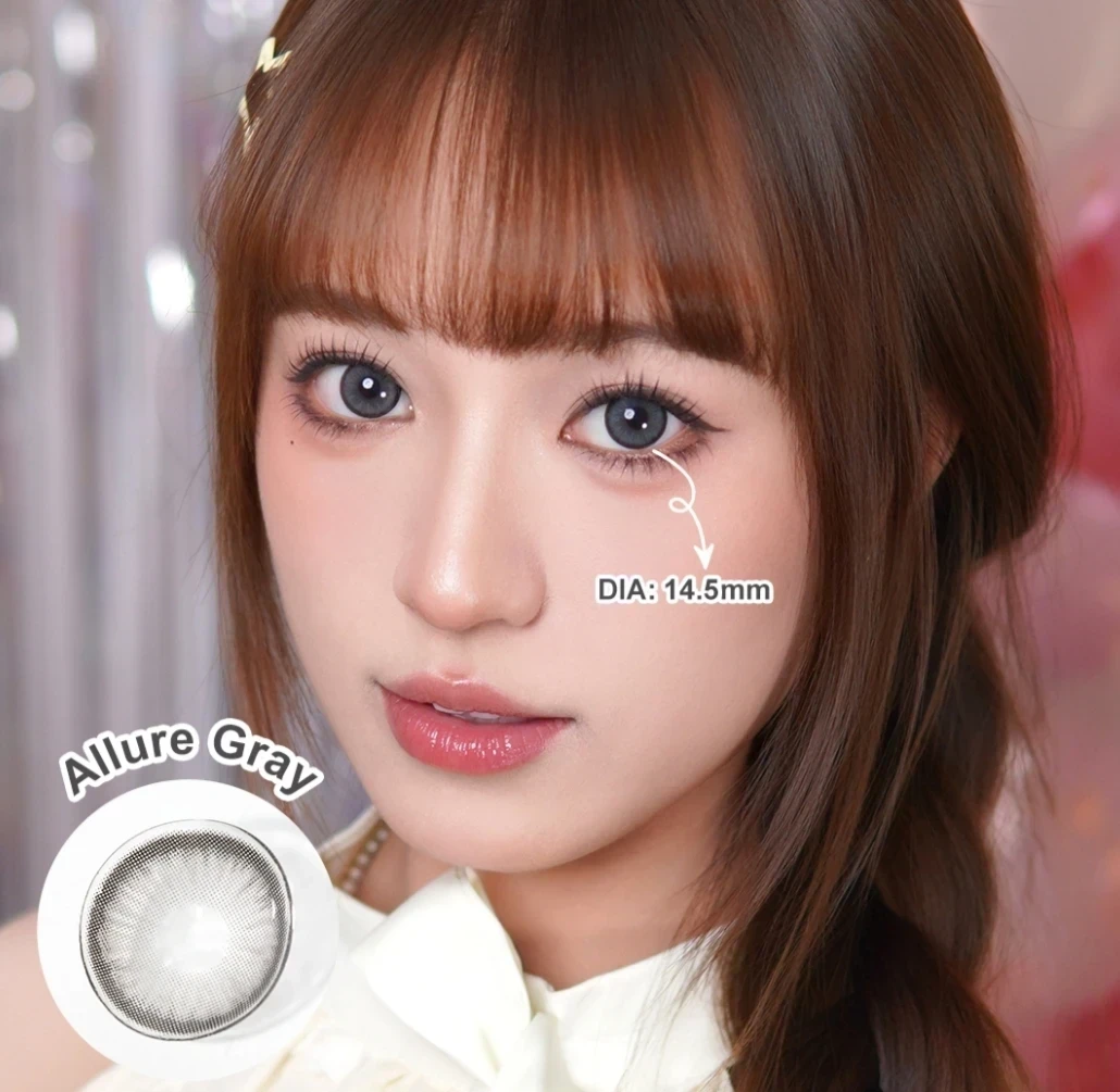 Lentes de contacto - Referencia: Diamond N / Allure Gray - EFECTO MUÑECA  3