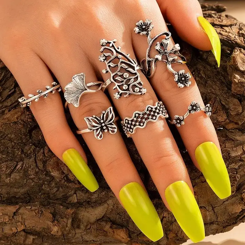 Set de anillos Margarita
