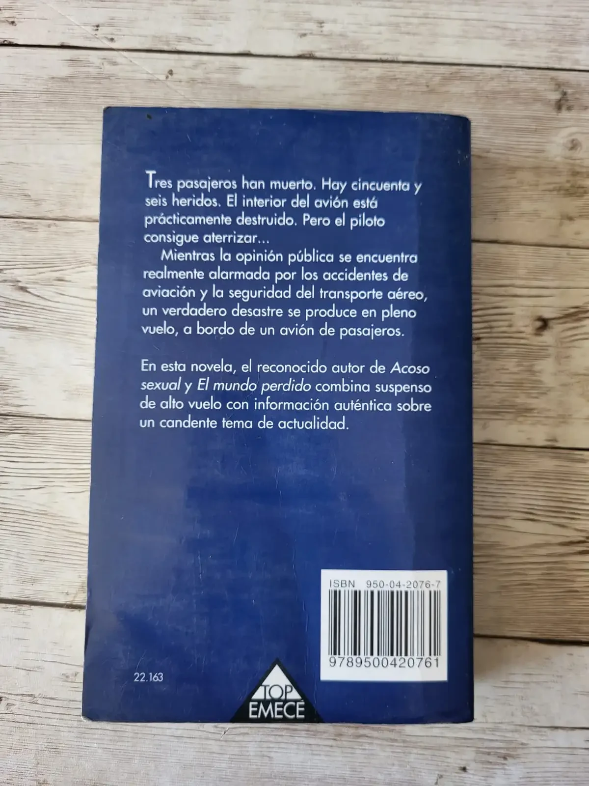 Punto Crítico / Michael Crichton / Thriller 2