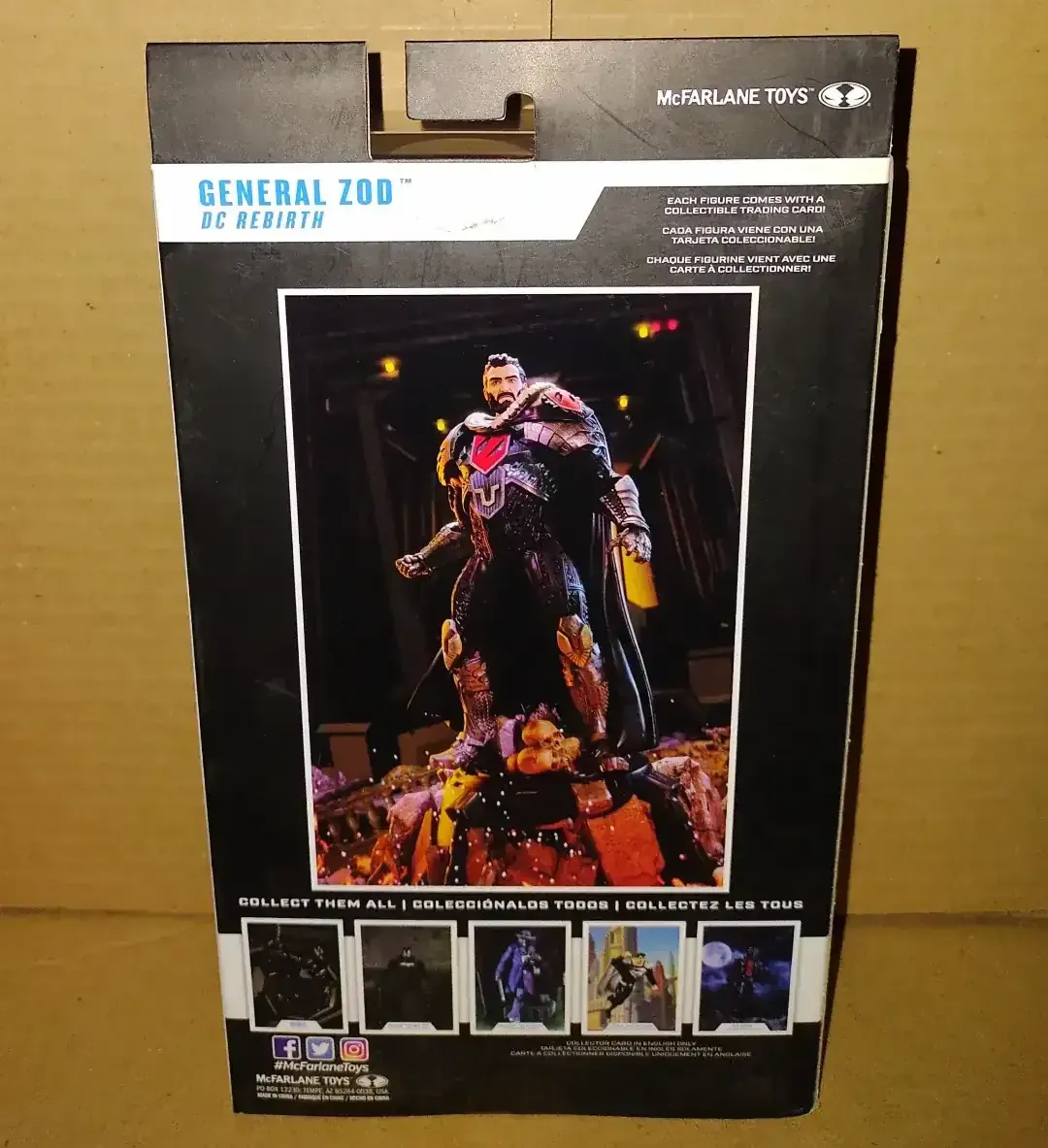 Mcfarlane DC Multiverse General zod Platinum edition 2