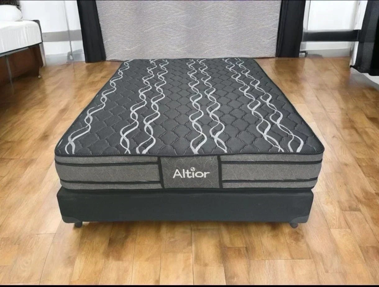 SOMMIER ALTIOR DOBLE PILLOW 2 PLAZAS GOMA ESPUMA
