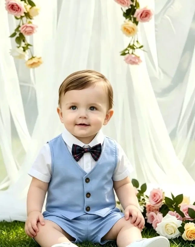 TRAJE ELEGANTE CORTO 
