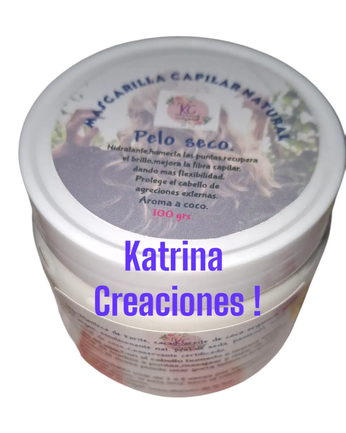 Mascarilla Natural capilar hidratante y humectante.Reparadora.Pelo seco 4