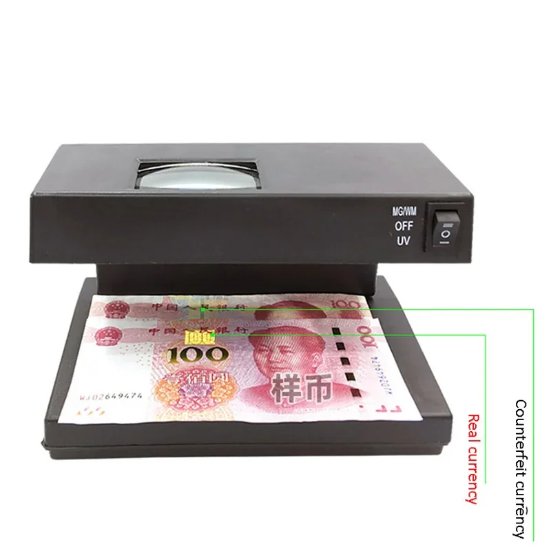 DETECTOR DE BILLETES FALSOS CON LUPA 3