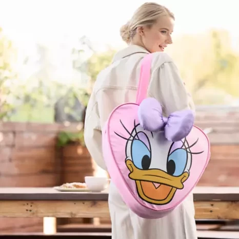 Bolsa de lona con cara grande de Daisy Duck 4