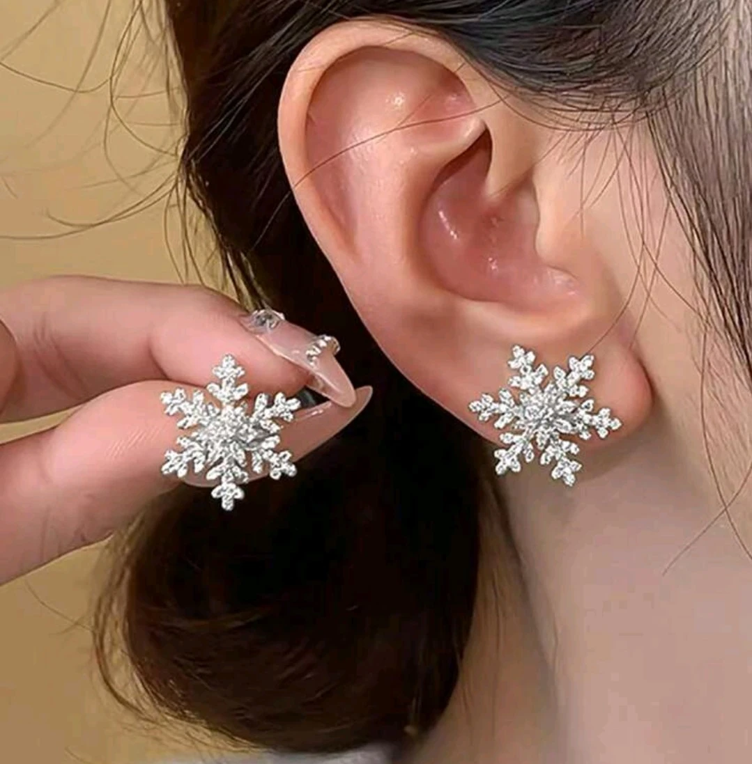 Aretes copo de nieve 5