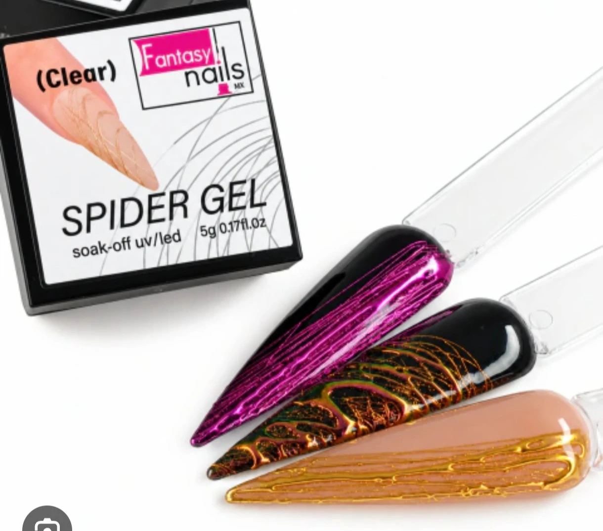 gel spider cristal