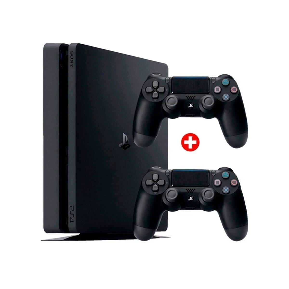 Consola 𝙎𝙊𝙉𝙔 PlayStation 4 / 500GB / 2 Joystick / Soporte Cargador REF