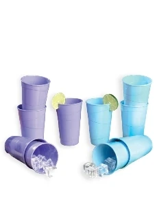 SET DE 10 VASOS LIBELULAS