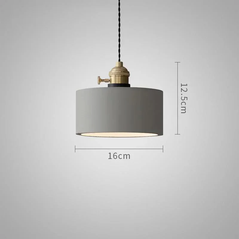 LAMPARA COLGANTE CEMENTO 1L E27 3