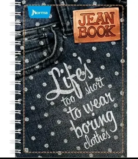 Cuaderno francés c7 jeanbook 100 hojas espiral  
