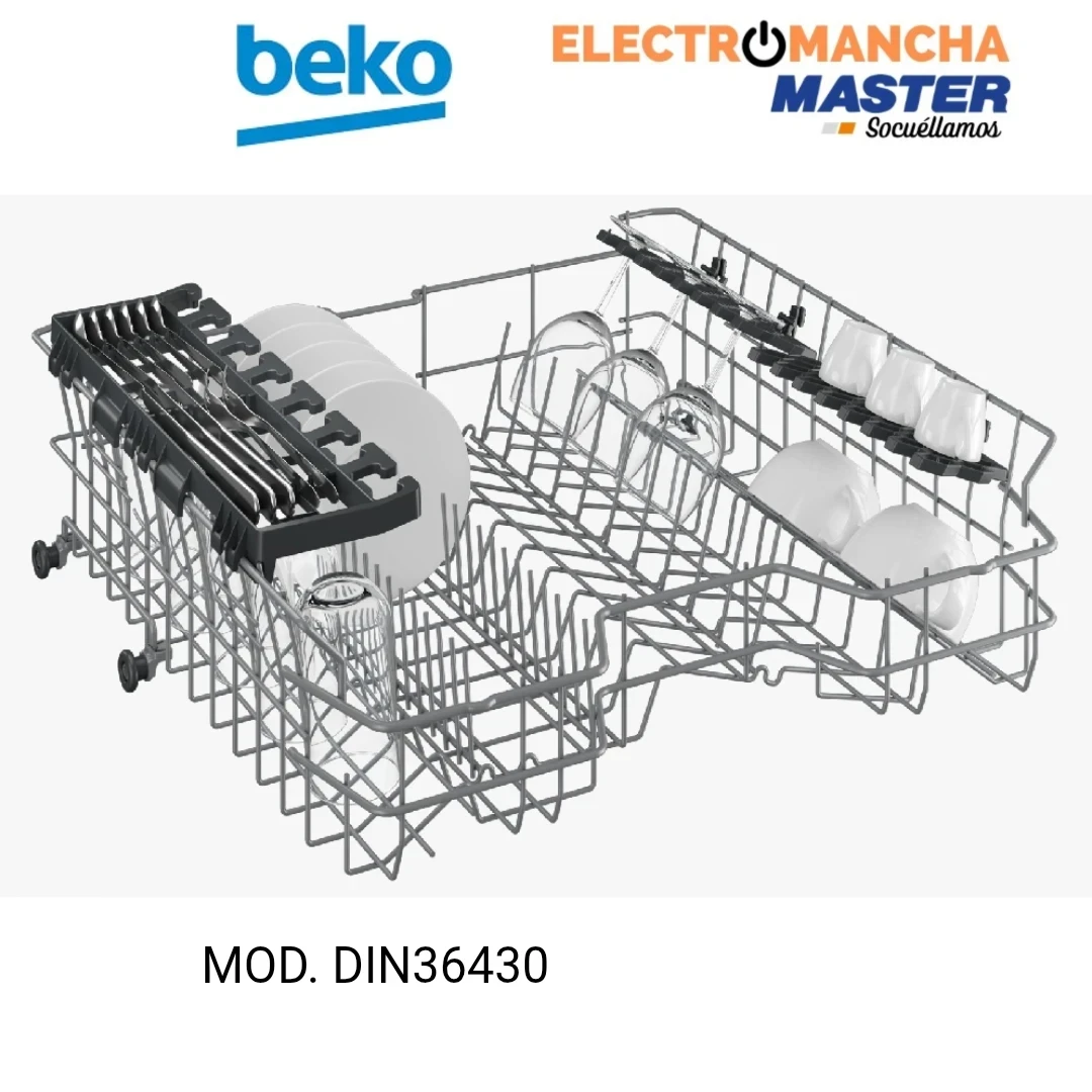 LAVAVAJILLAS BEKO INTEGRACION DIN36430 14 CUB. CLASE D  3