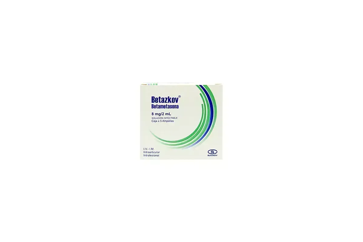 BETAZKOV 8MG X 5 AMP