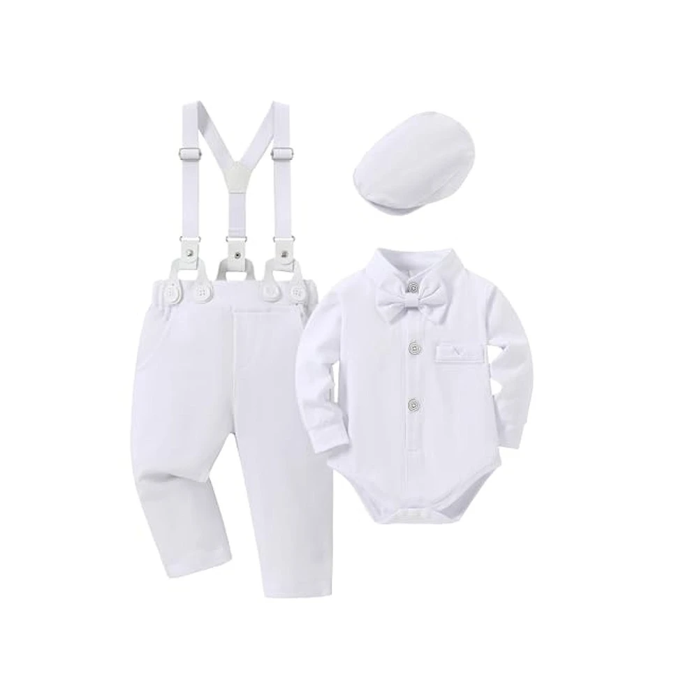 TRAJE DE CEREMONIA BLANCO BEBÉ  2