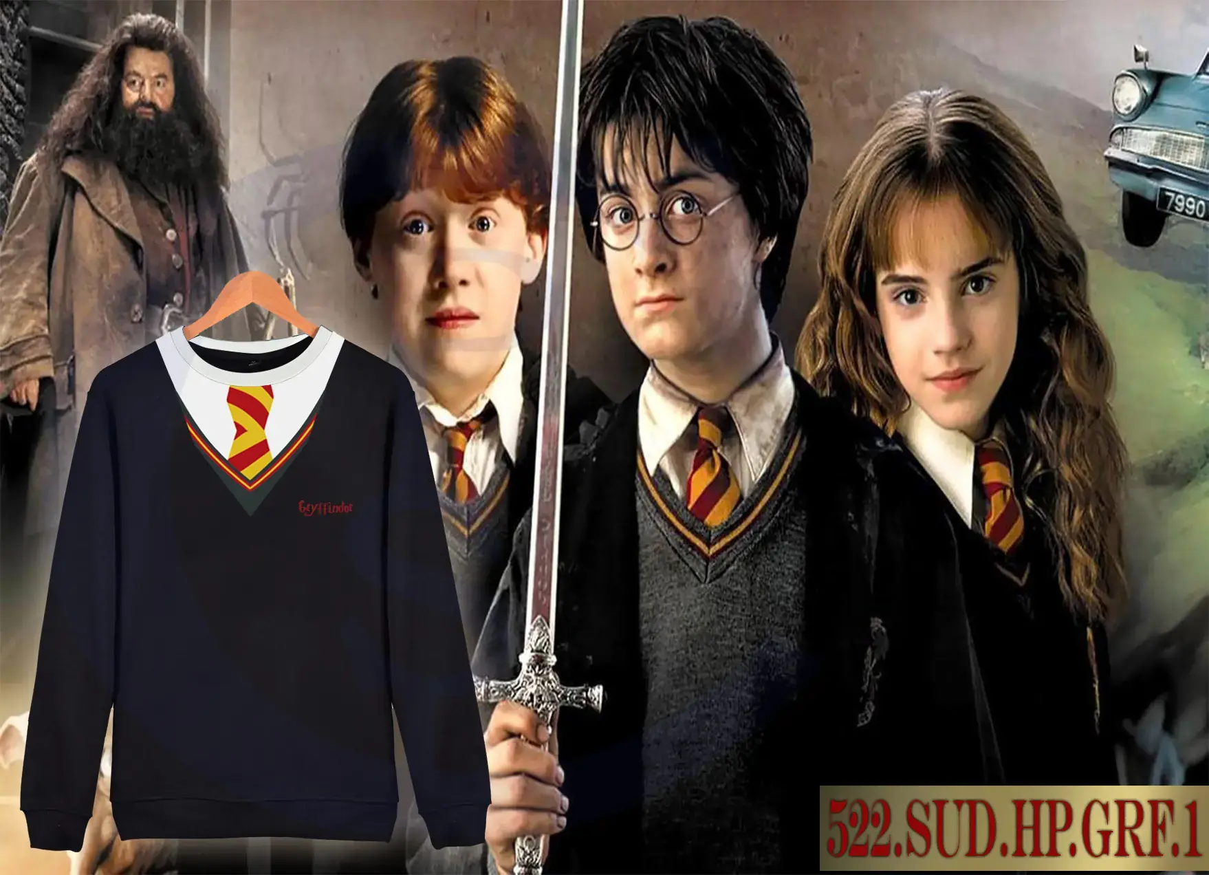 522.SUD.HP.GRY.1 ( hogwarts)