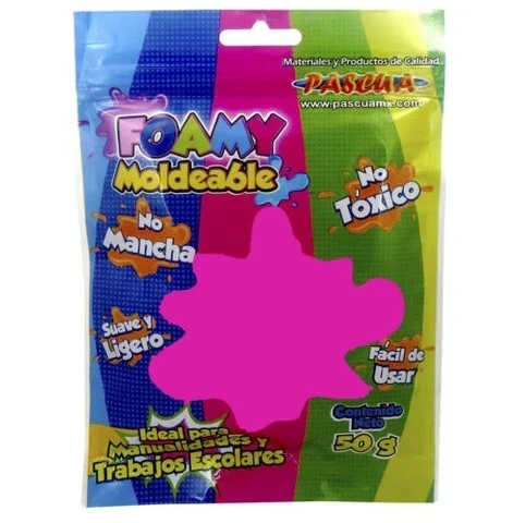 Foamy fiusha moldeable bolsa 50 g